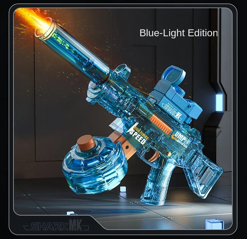 Water Guns Electric For Adults Powerful Squirt Automatic Water Suction Water Blasters Summer Outdoor Beach Toy For Kids Gift