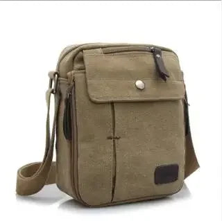 2025 men's bags Canvas bag fashion men messenger bags high quality brand bolsa feminina shoulder bags Shoulder strap handbags