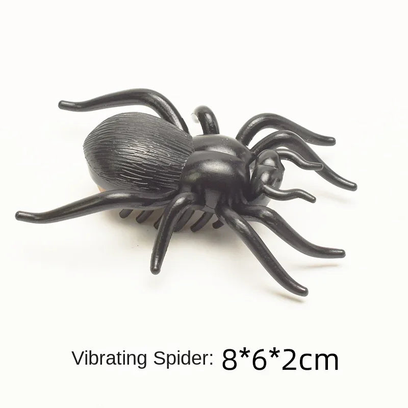 Pet Cat Toys Interactive Mini Electric Glowing Bug Toy Cats Escape Obstacle Automatic Flip Toy Battery Operated Vibration Beetle